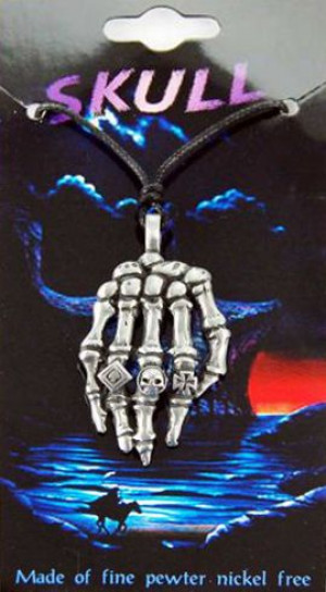 Подвеска Pendant Pewter Dog Tag Hand - Изображение