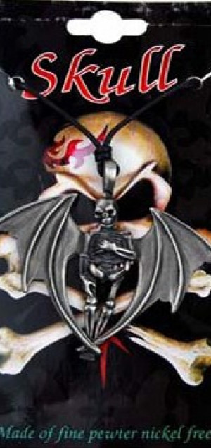  Pendant Pewter Azrael 5.5cm - 