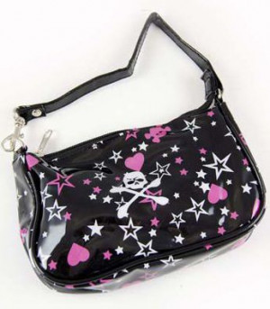  Bag Pvc Skull And Bones With Stars - 