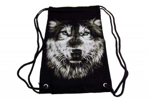  Bag Small Wolf With Green Eyes H40xw25cm - 
