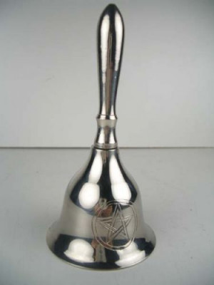  BELL 4" PENTAGRAM SILVER - 