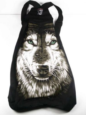  BAG WITH ZIP WOLF - 