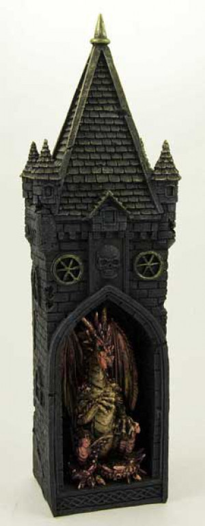  Castle With Dragon On Seat - 