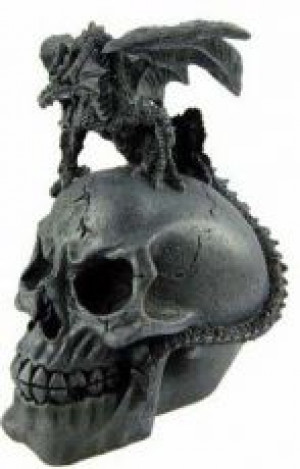  Dragon Sitting On Skull Head Cleopatra 92995 -  