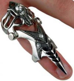  Armour Ring With Long Nails No.5 Cleopatra 91354 -  
