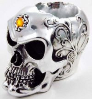  Skull Head Silver Colour Cleopatra 96688 -  