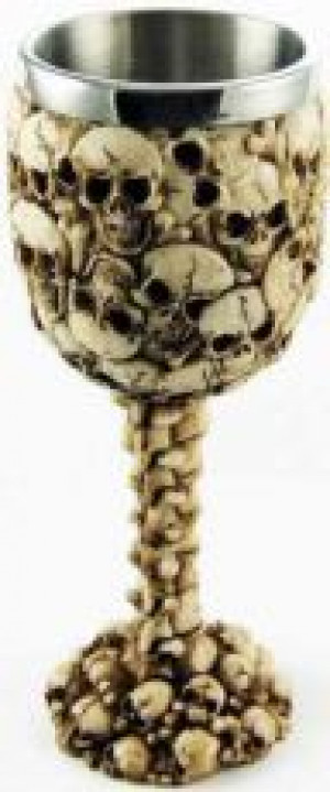    Goblet Skull Heads Ivory Cleopatra 94223 -  