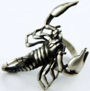  Ring Pewter Scorpion Cleopatra 93819 -  