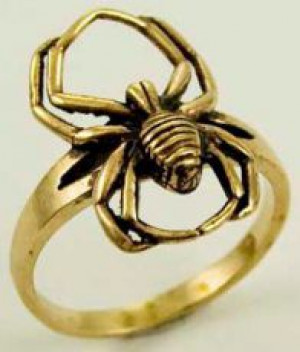  Ring Bronze Spider 20mm Cleopatra 58853 -  