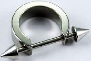  Earring With Plain Ends Nickel Free Cleopatra 53620 -  