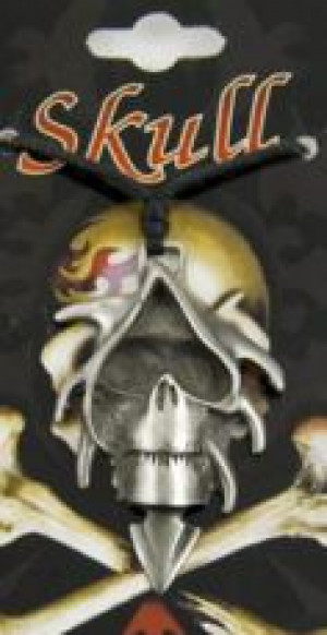  Pendant Pewter Reaper Skull Cleopatra 97794 -  