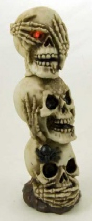  Skulls Ivory No Evil Cleopatra 70987 -  