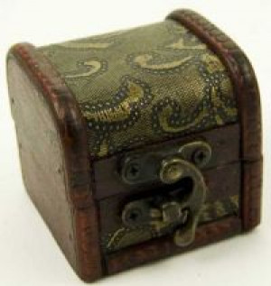  Box Wooden Chest 6X6X6cm Cleopatra 72046 -  