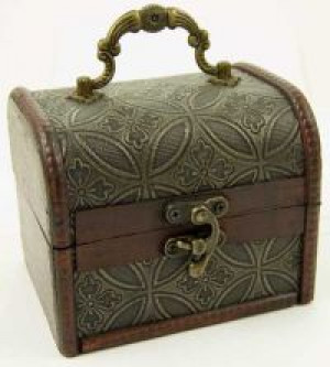  Box Wooden Chest 12X1OX1Ocm Cleopatra 72072 -  