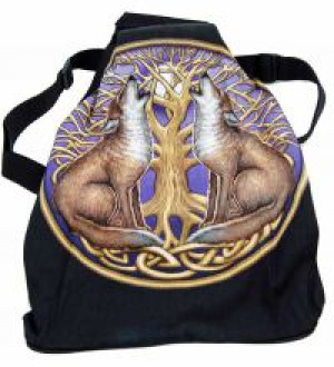  BAG ZIPPED MOON GAZING WOLVES Cleopatra 95881 -  
