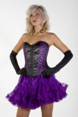  Classic mini petticoat in layered organza -  1