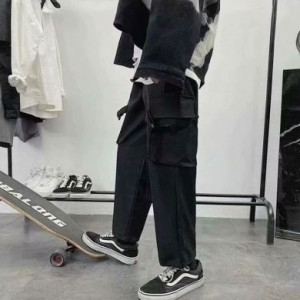  Guangzhou trousers line clothing wholesaler A123/BK -  