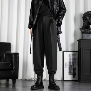 Брюки Guangzhou trousers line clothing wholesaler X921/BK - маленькая картинка