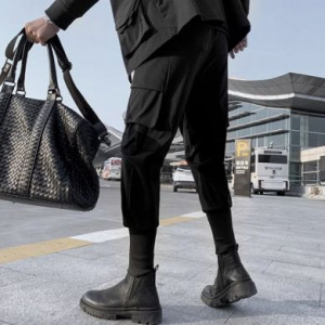  Guangzhou trousers line clothing wholesaler XK49/BK -  