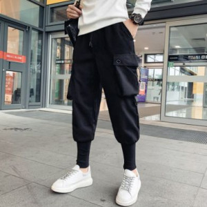  Guangzhou trousers line clothing wholesaler 8028/BK -  