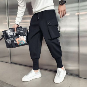  Guangzhou trousers line clothing wholesaler 8028/BK -  