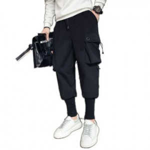  Guangzhou trousers line clothing wholesaler 8028/BK -  
