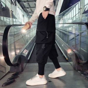  Guangzhou trousers line clothing wholesaler 8028/BK -  