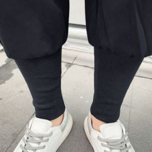  Guangzhou trousers line clothing wholesaler 8028/BK -  