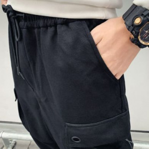  Guangzhou trousers line clothing wholesaler 8028/BK -  