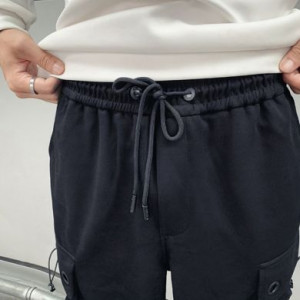 Guangzhou trousers line clothing wholesaler 8028/BK -  