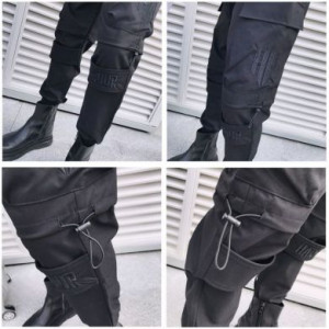  Guangzhou trousers line clothing wholesaler 8027/BK -  
