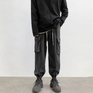   Guangzhou trousers line clothing wholesaler 696/BK -  