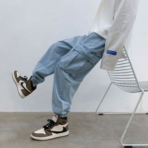   Guangzhou trousers line clothing wholesaler 696/BL -  