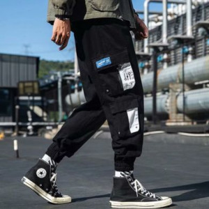 Guangzhou trousers line clothing wholesaler A111/BK -  