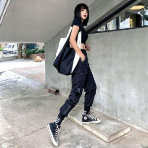     Guangzhou trousers line clothing wholesaler A23/BK -  