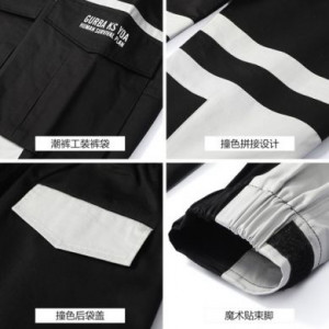     Guangzhou trousers line clothing wholesaler W100/BK -  