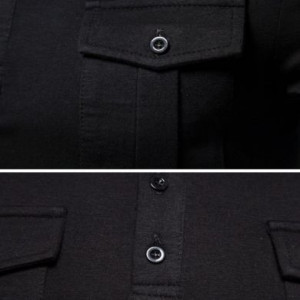 Рубашка Hangzhou Yuxiang Apparel Strength Supplier 1812-YT056/BK - маленькая картинка