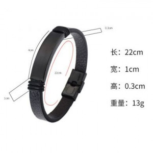  Titanium Steel Couple Bracelet Tirone Metal Jewelry Strength Factory 01/A -  
