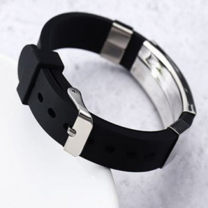   Silicone couple bracele Tirone Metal Jewelry Strength Factory 25/FC -  