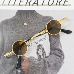 , Round retro sunglasses - , 