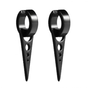 , Simple Alloy Mink Ear Buckles - ,