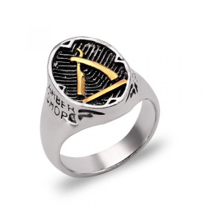 , Barber razor ring - ,