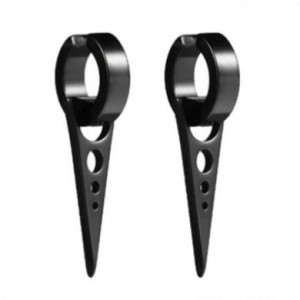  Simple Alloy Mink Ear Buckles Yiwu Haiyi Electronic Commerce Co., Ltd. C52352/BK -  
