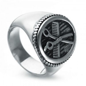  Hair stylist personality punk ring Yiwu Haiyi Electronic Commerce Co., Ltd. C59411 -  