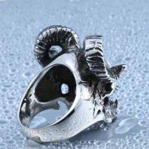  Satan ram horn skull ring Yiwu Haiyi Electronic Commerce Co., Ltd. C38084 -  