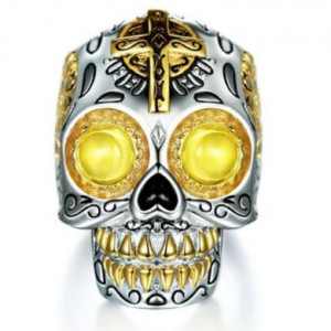  Skull head ring Yiwu Haiyi Electronic Commerce Co., Ltd. C23106 -  
