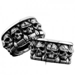  Domineering skull ring Yiwu Haiyi Electronic Commerce Co., Ltd. C78445 -  