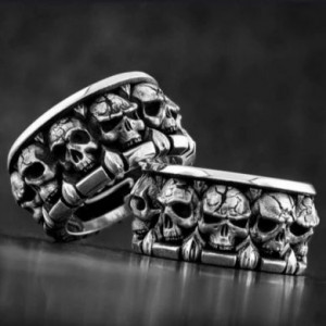  Domineering skull ring Yiwu Haiyi Electronic Commerce Co., Ltd. C78445 -  
