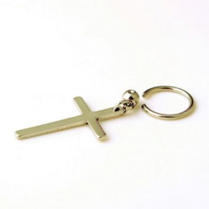  Cross alloy earrings Yiwu Haiyi Electronic Commerce Co., Ltd. C52123/GL -  