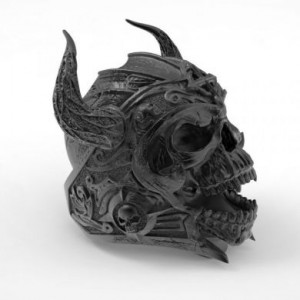  Head skull ring Yiwu Haiyi Electronic Commerce Co., Ltd. C51880/BK -  